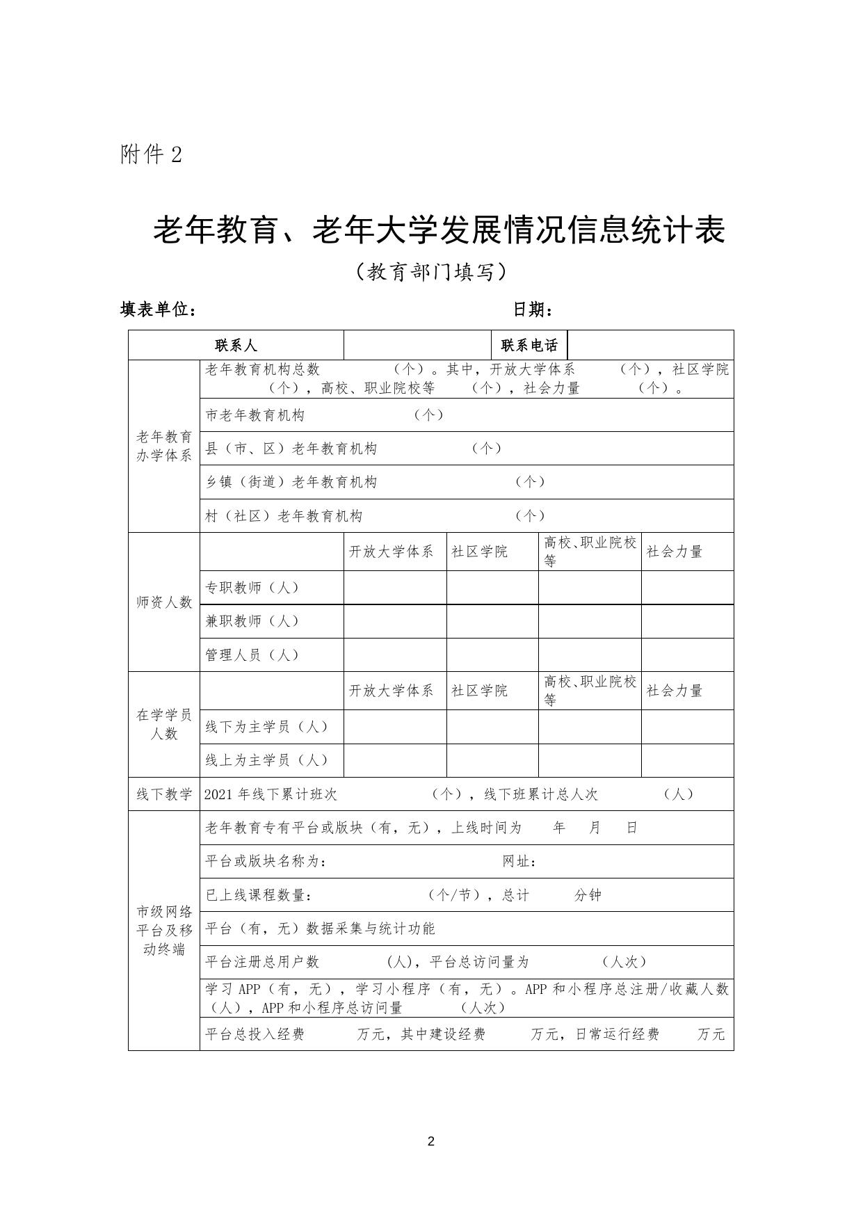 《关于做好老年教育、“能者为师”实践创新项目申报、社区教育材料报送的通知》附件.docx