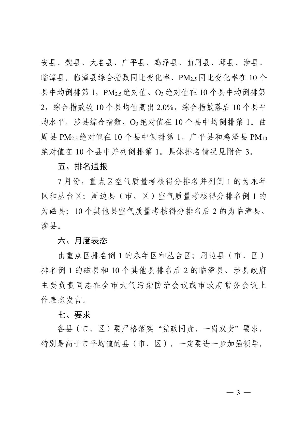 关于我市2022年7月份各县（市、区）空气质量排名情况的通报.pdf