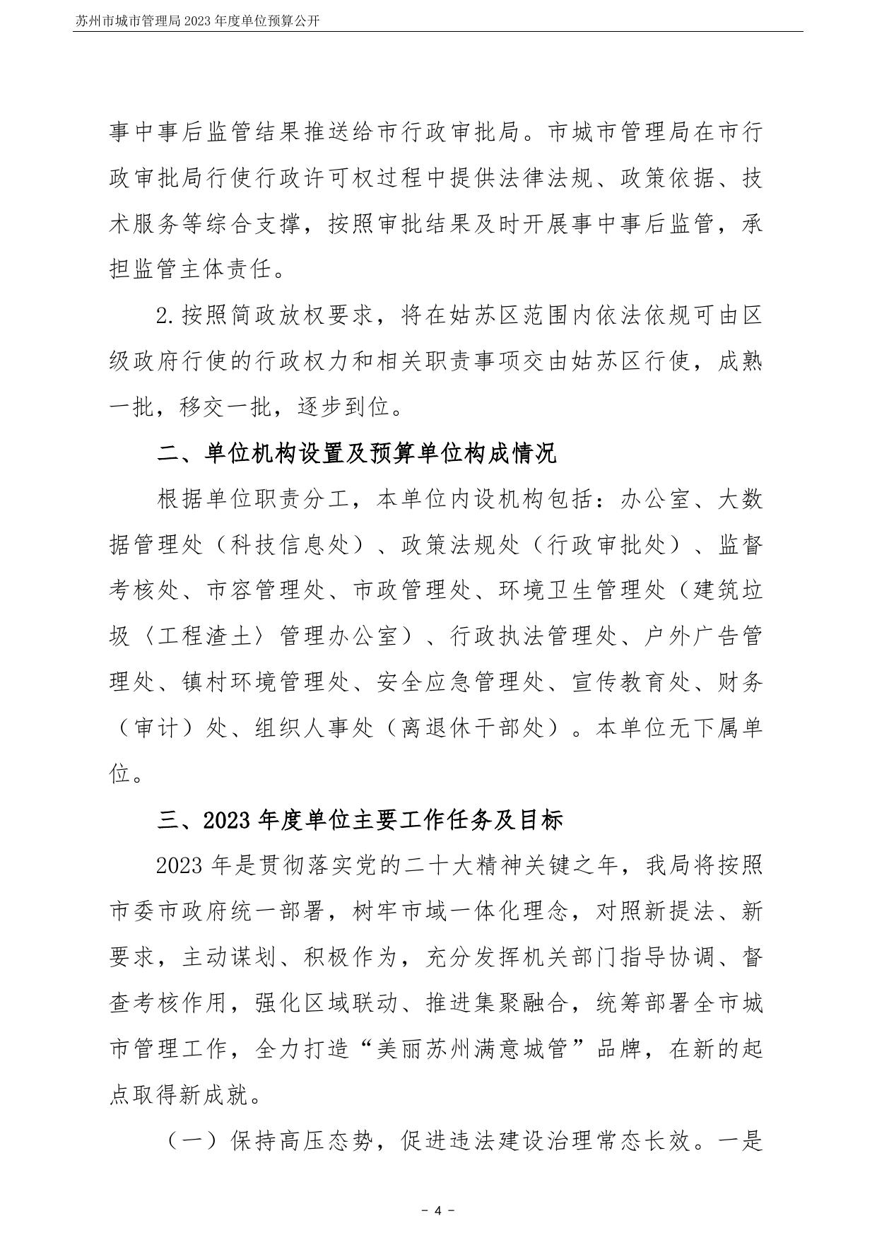 苏州市城市管理局2023年度单位预算公开.pdf