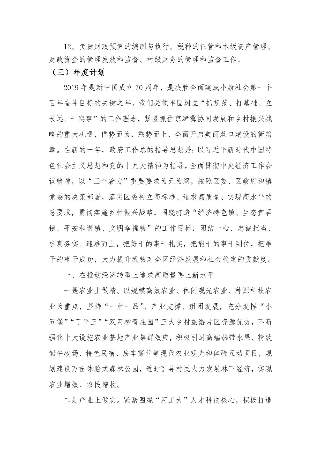 北辰区双口镇人民政府绩效评价报告.doc