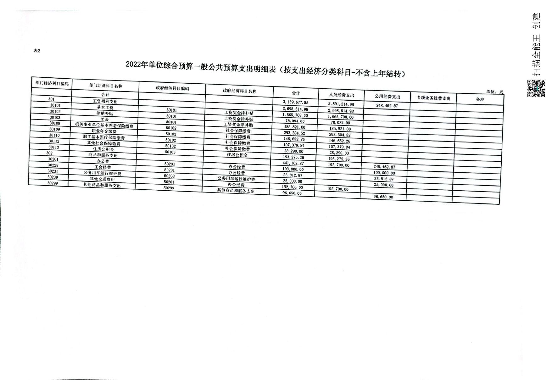 2022年延安市生态环境局志丹分局预算公开报表.pdf