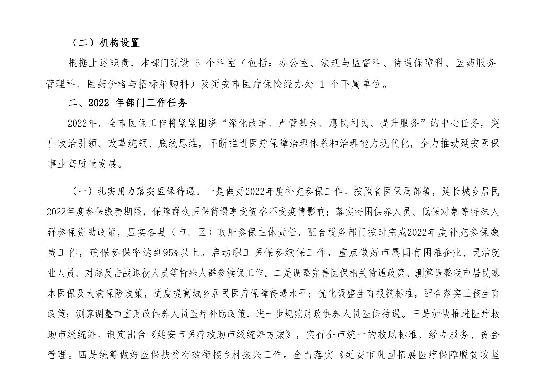 延安市医疗保障局2022年部门综合预算.pdf