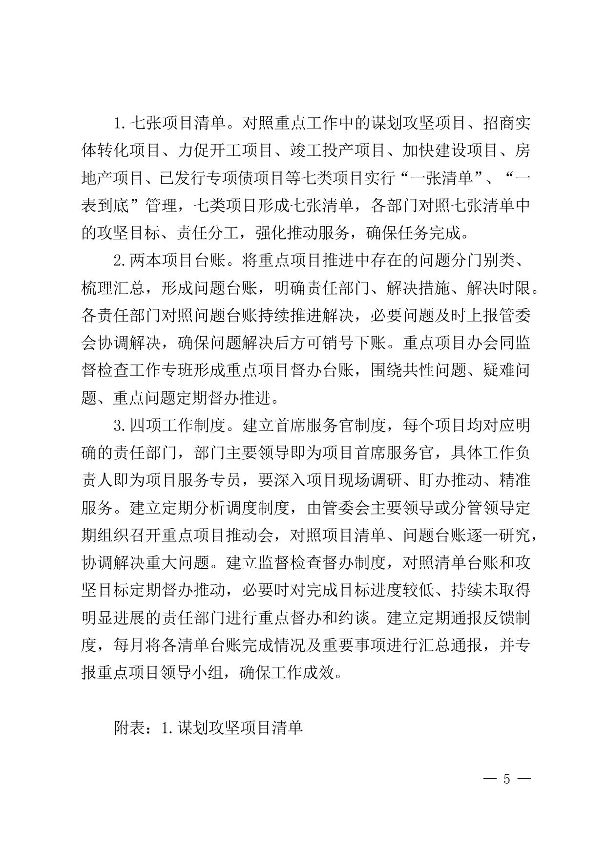 关于印发《天津港保税区重点项目“百日攻坚”行动安排方案》的通知原文下载.docx