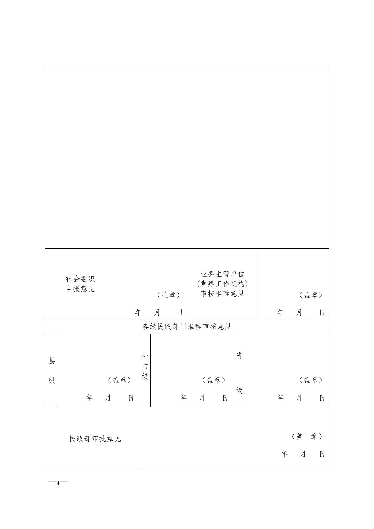 全国先进社会组织推荐审批表（地方社会组织）.docx