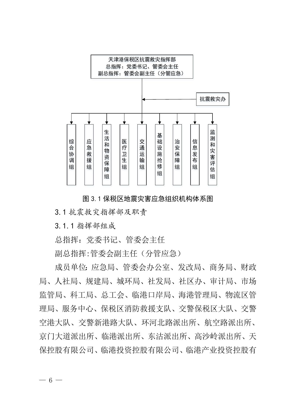 津保管发〔2021〕48号关于印发天津港保税区地震应急预案的通知全文下载.doc
