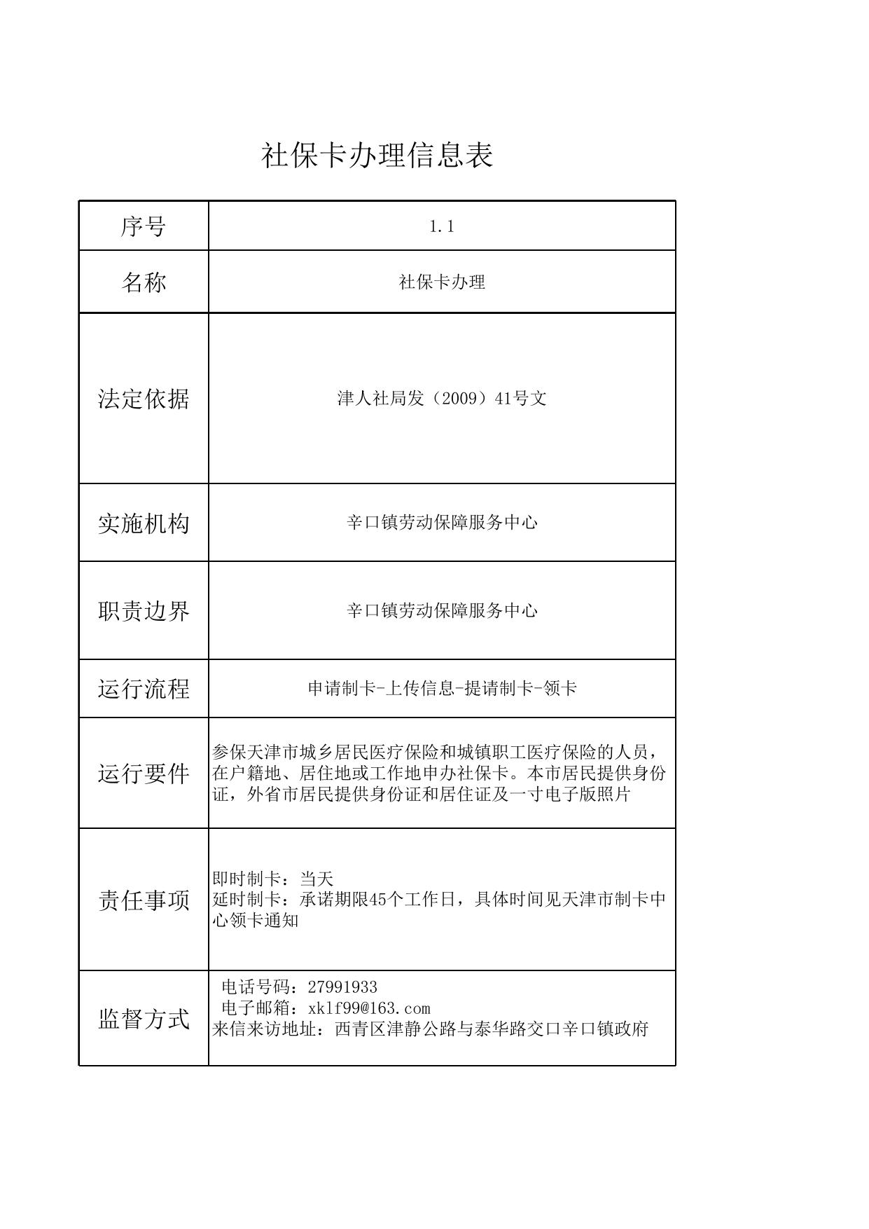 天津市西青区辛口镇社区建设服务中心.xls