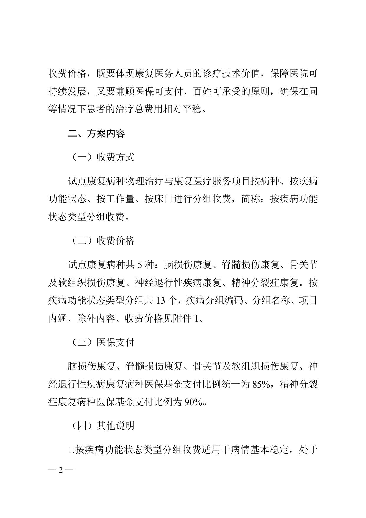 附件：苏州市物理治疗和康复医疗服务项目收费试点改革实施方案.docx