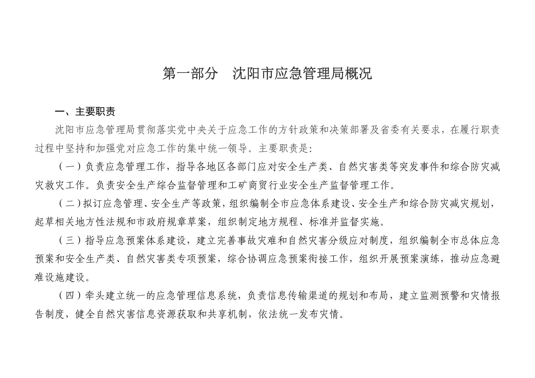 沈阳市应急管理局2019年部门决算（含三公经费决算）.pdf
