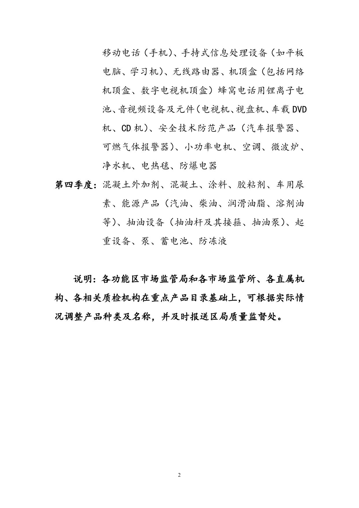 附件：2.2019年滨海新区生产领域产品质量监督检验重点产品目录.doc