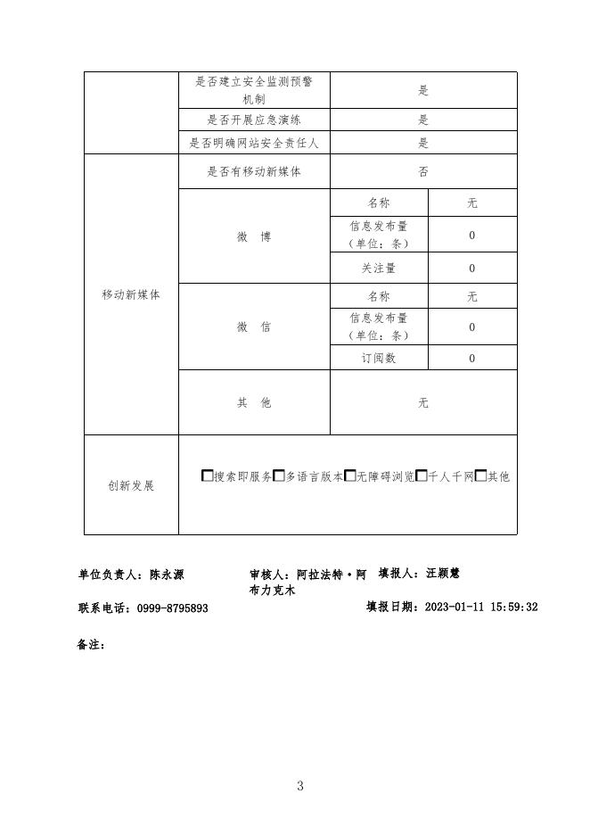 霍尔果斯市人民政府网站工作年度报表(2022年).pdf