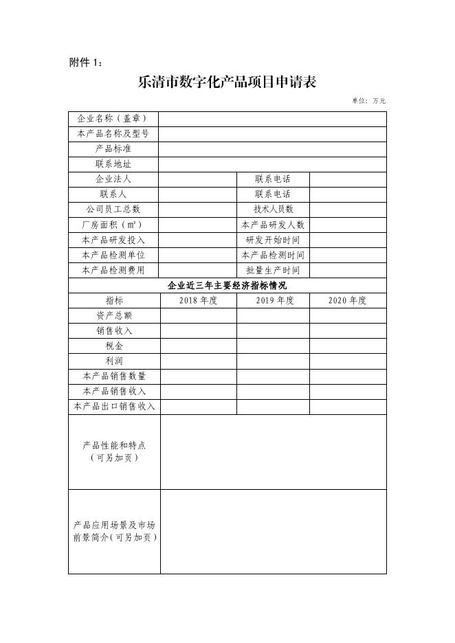 乐经信〔2021〕99号关于组织申报2021年度乐清市数字化产品项目的通知.pdf