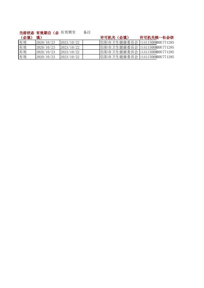 信卫母婴考核许准字〔2020〕第03号.xls