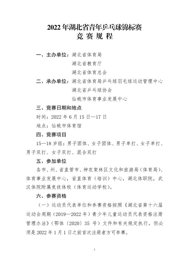 2022年湖北省青年乒乓球锦标 赛秩序册(1).pdf