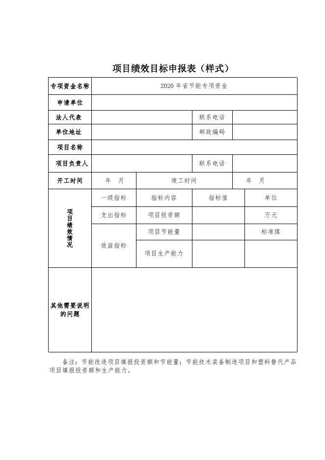 2.2020年省节能专项项目资金申请报告编制指南.docx