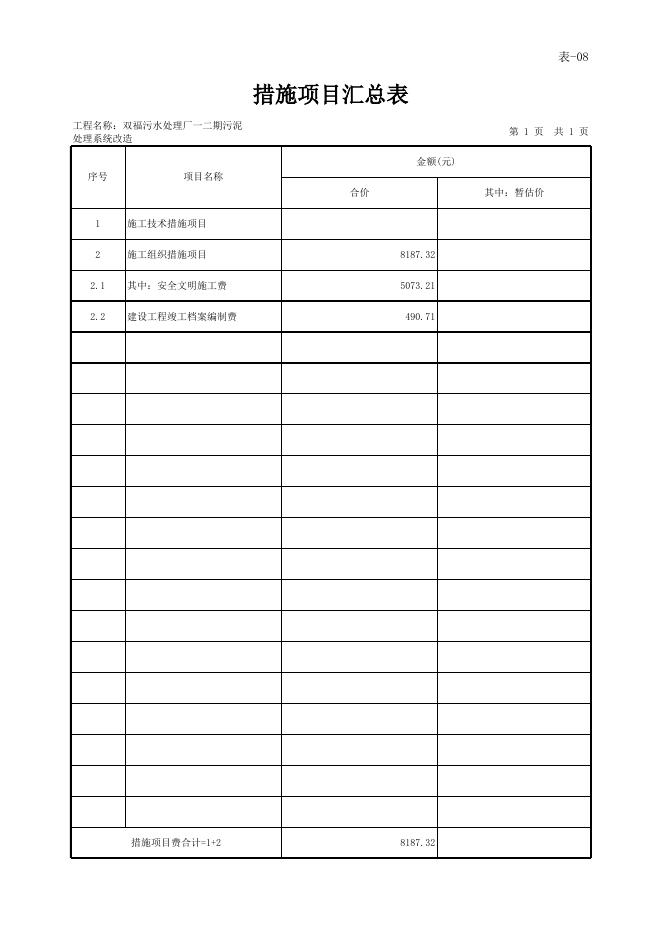 双福污水处理厂一二期污泥处理系统改造.xlsx