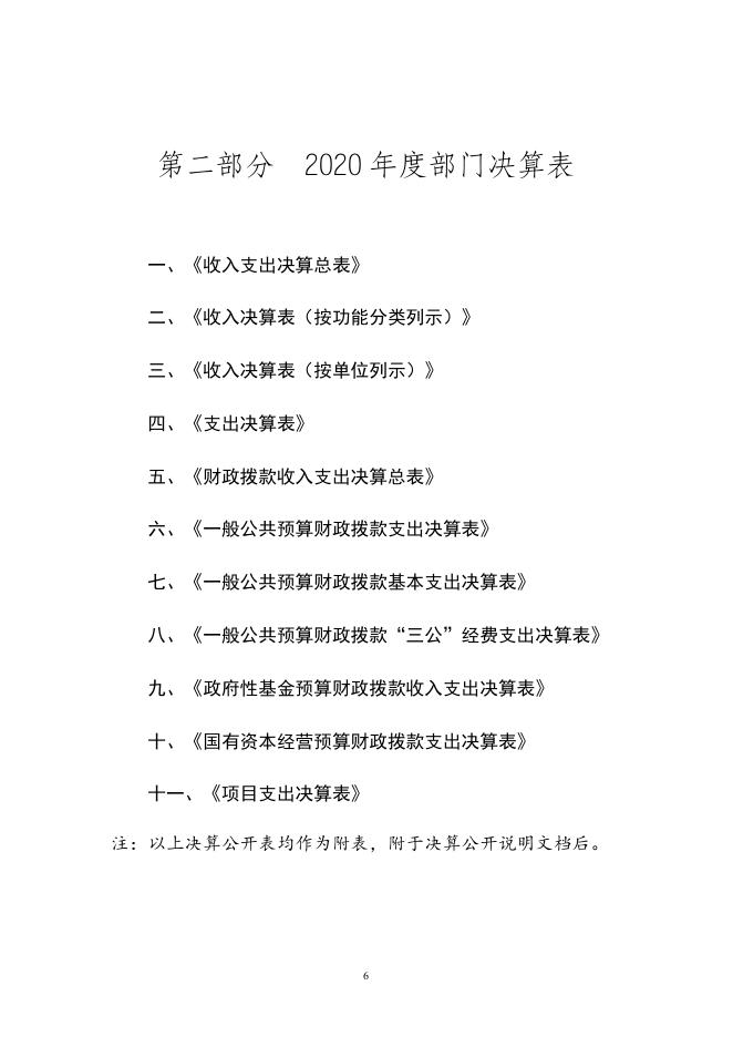 天津市南开区人民代表大会常务委员会2020年度部门决算和“三公”经费决算编制说明.doc