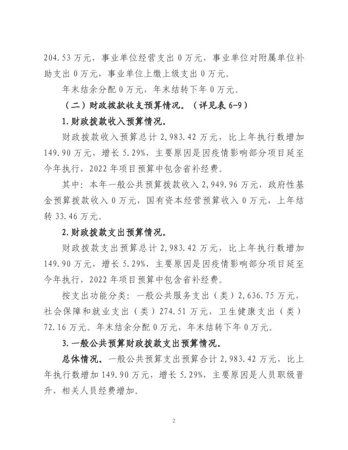 杭州市统计局2022年部门预算.pdf