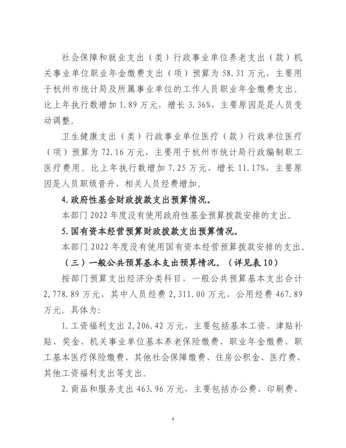 杭州市统计局2022年部门预算.pdf