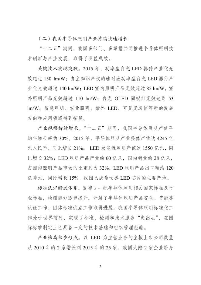 半导体照明产业“十三五”发展规划.pdf