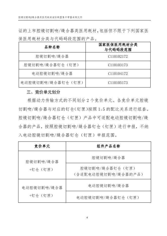 缝合器类医用耗材省际联盟集中带量采购文件（QJLC-2022-1）.pdf