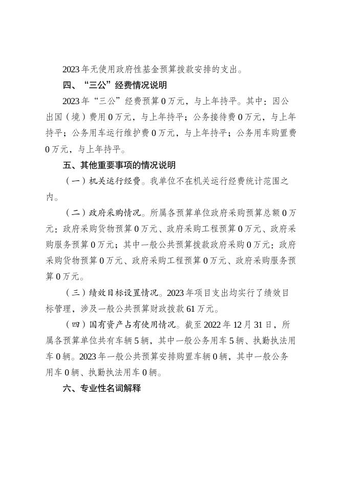 重庆市巴南区中医院2023年部门预算情况说明及附表.pdf