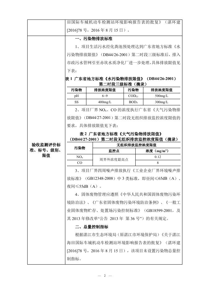 湛江海田国际车城机动车检测站竣工环境保护验收监测报告表.pdf