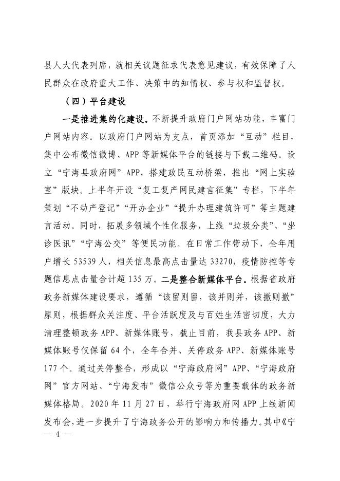 2020年宁海县人民政府信息公开工作年度报告.pdf