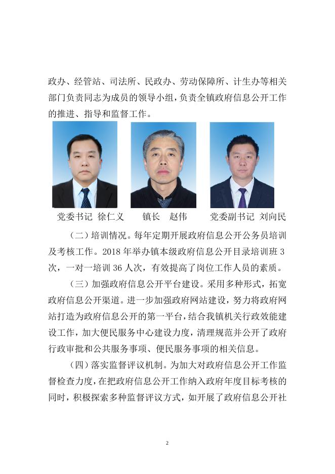 靖宇镇2018年政府信息公开工作年度报告.doc