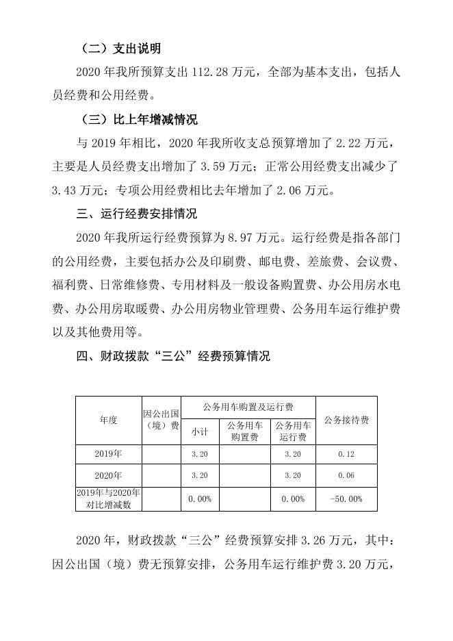 唐山市文物古建研究所预算公开说明.doc