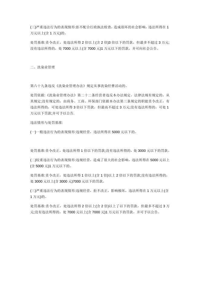 附件文档：路南区服务业发展局行政处罚自由裁量标准.docx