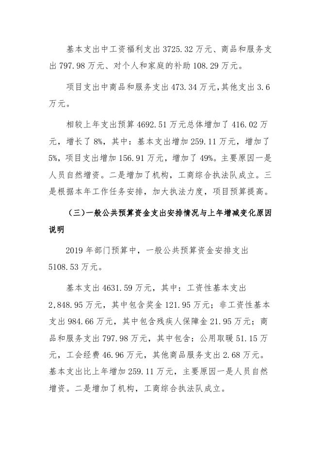 2019年预算公开文字.doc