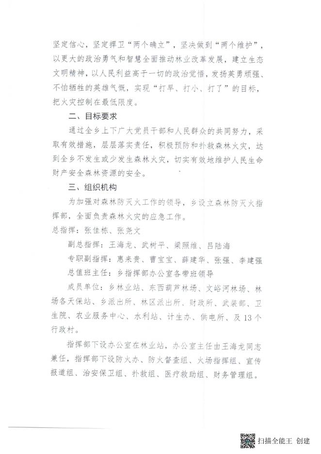 交城县东坡底乡关于2022年度森林火灾扑救的应急预案.pdf