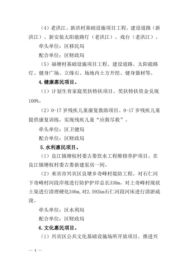附件1：2022年来宾市建市20周年兴宾区2022年为民办实事工作方案（征求意见稿）.docx