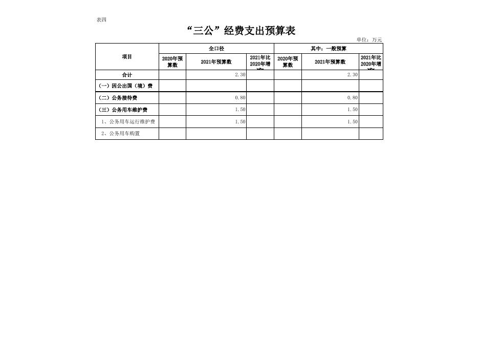 桂平市大洋镇国土规建环保安监站2021年部门预算公开报表.xls