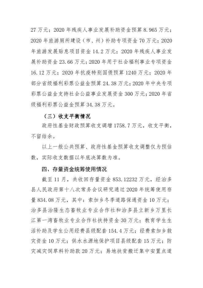 附件：2020年度治多县财政预算调整方案（草案）的报告.pdf