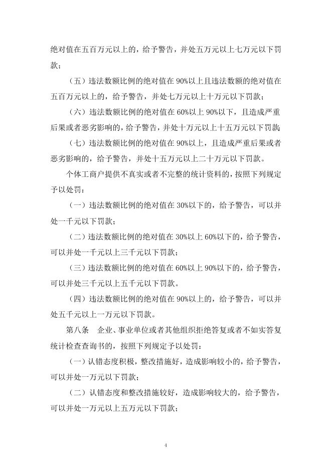 黑龙江省统计行政处罚裁量基准.doc