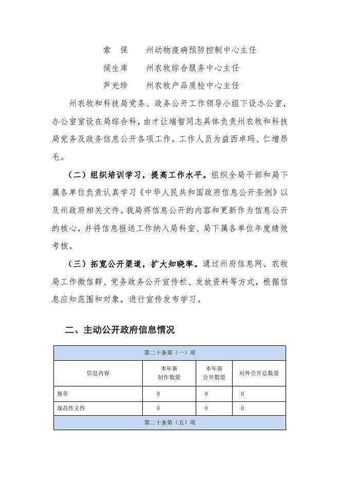 果洛州农牧科技局2021年政府信息公开工作年度报告.pdf