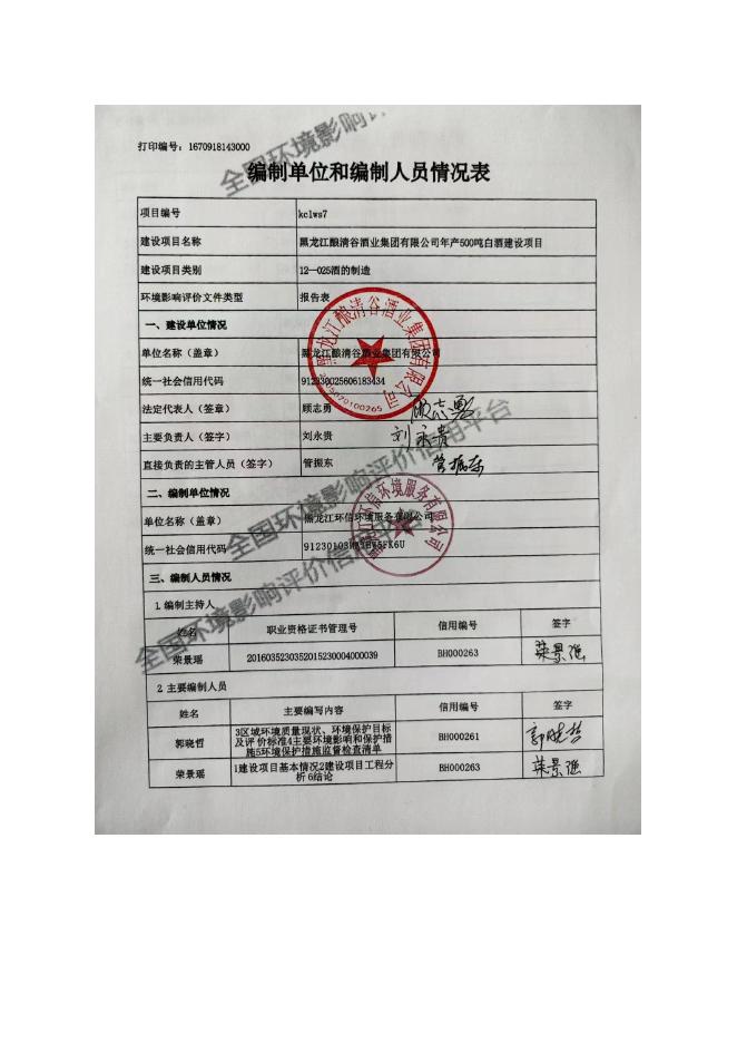 黑龙江酿清谷酒业集团有限公司年产 500 吨白酒建设项目.pdf