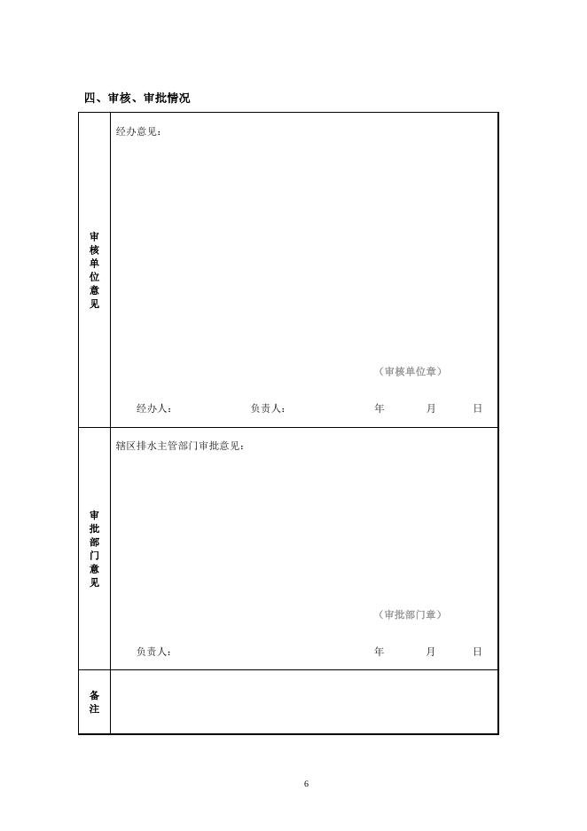 附件1-2：《城镇污水排入排水管网许可申请表》.doc