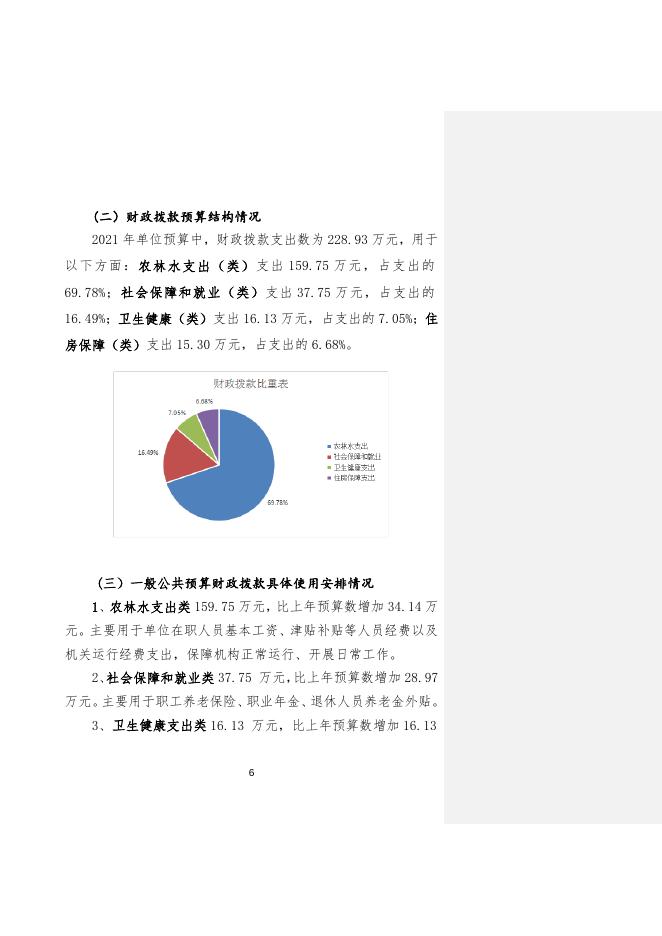 兴安盟国有林场和森林公园管理局2021年预算公开报告.doc