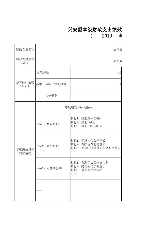 项目自评报告 - 法律援助.xlsx