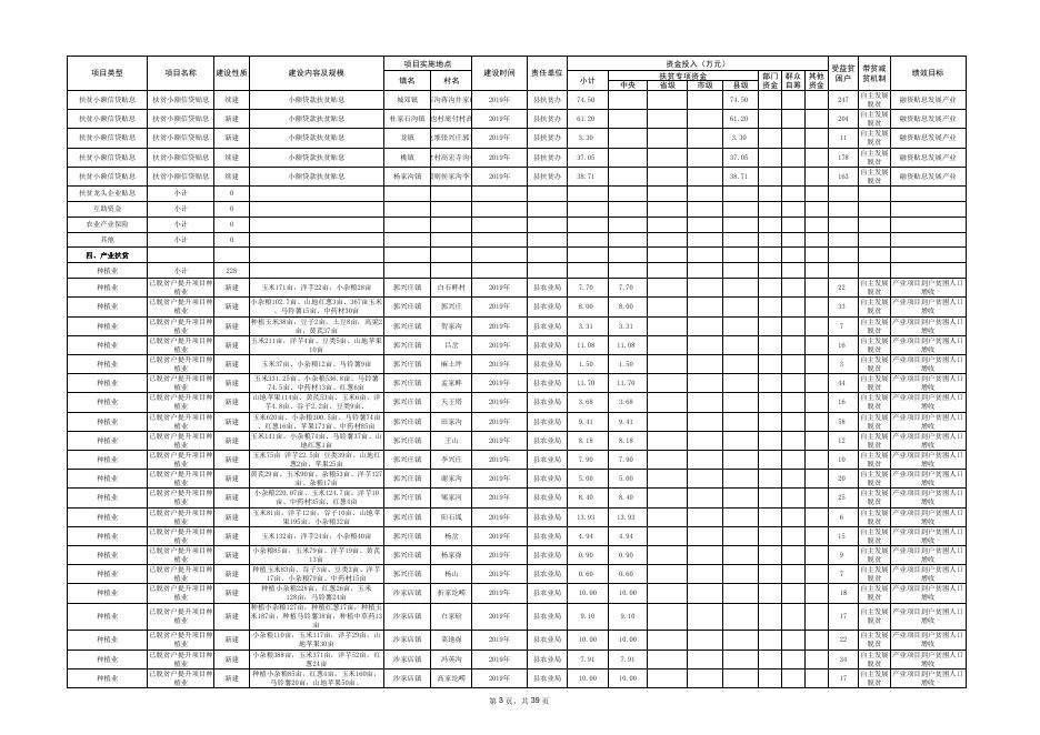 米脂县2019年财政专项扶贫资金项目库.pdf