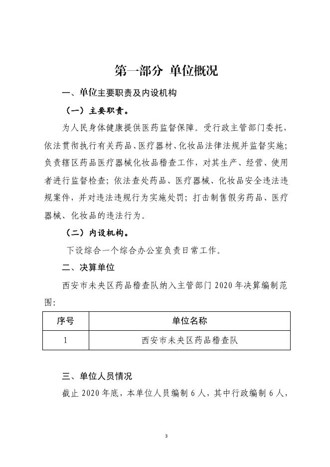 2020年度西安市未央区药品稽查队单位决算公开说明.pdf