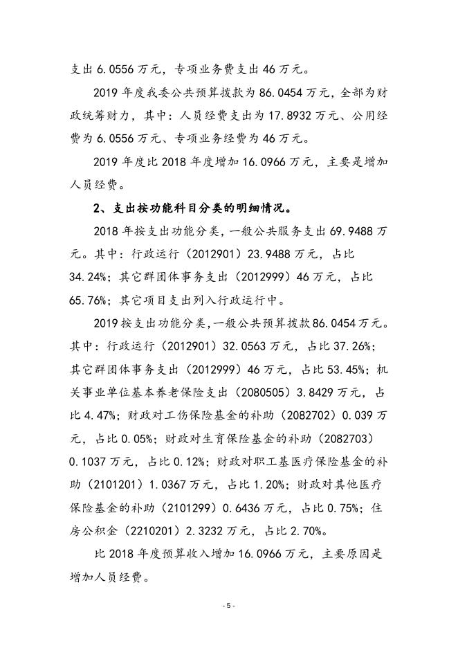 2019年共青团县委预算说明.docx