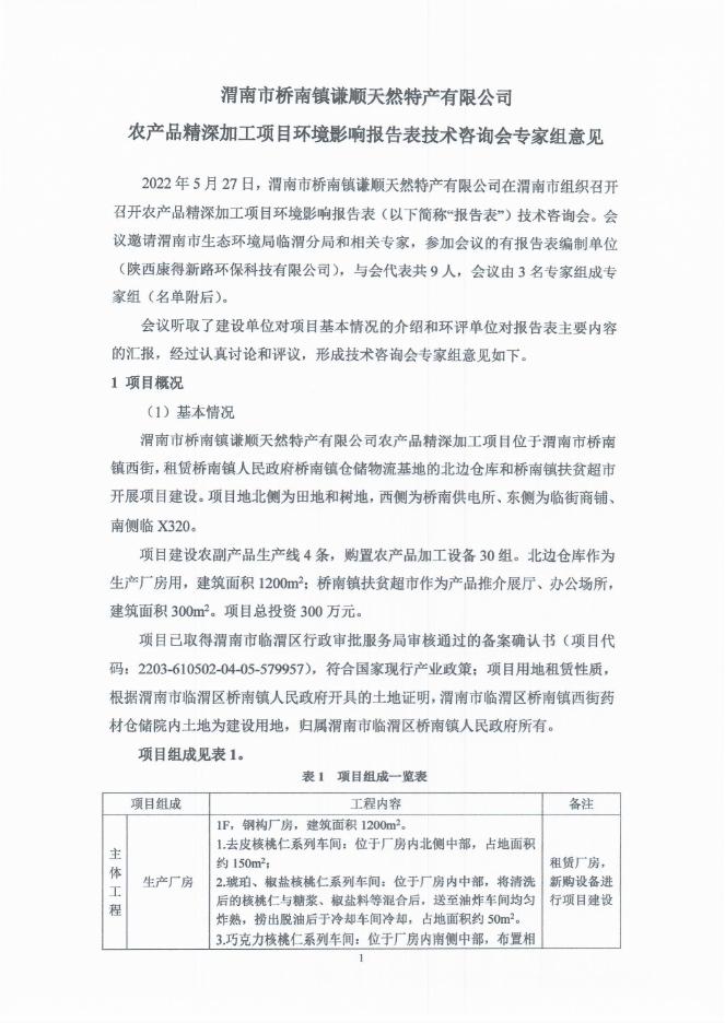 全本-渭南市桥南镇谦顺天然特产有限公司农产品精深加工项目.pdf