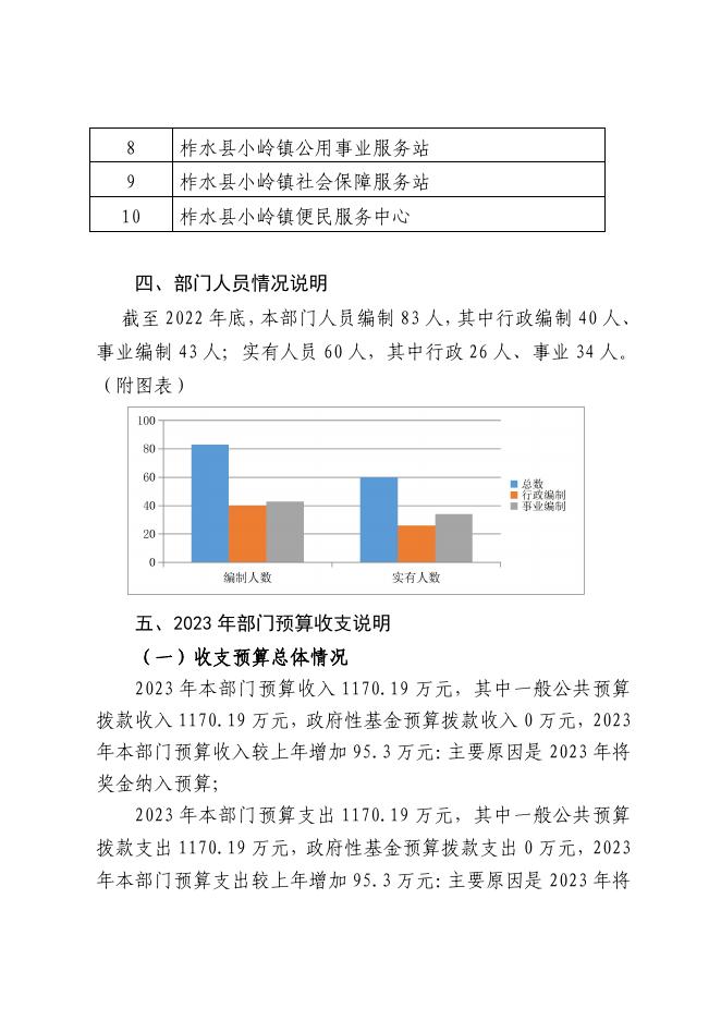 柞水县小岭镇人民政府2023年度部门综合预算说明.pdf