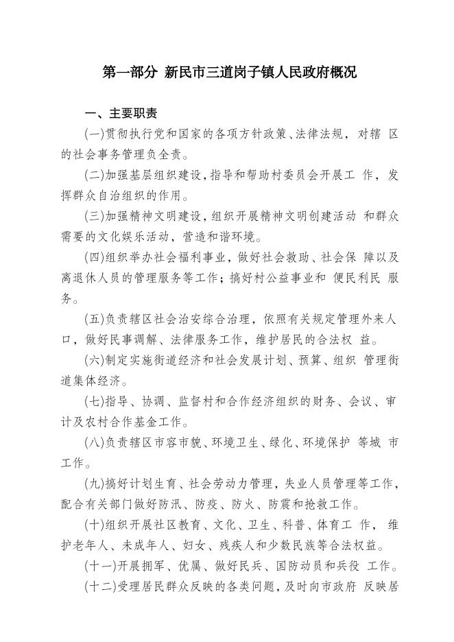 新民市三道岗子镇人民政府2021年部门决算.pdf