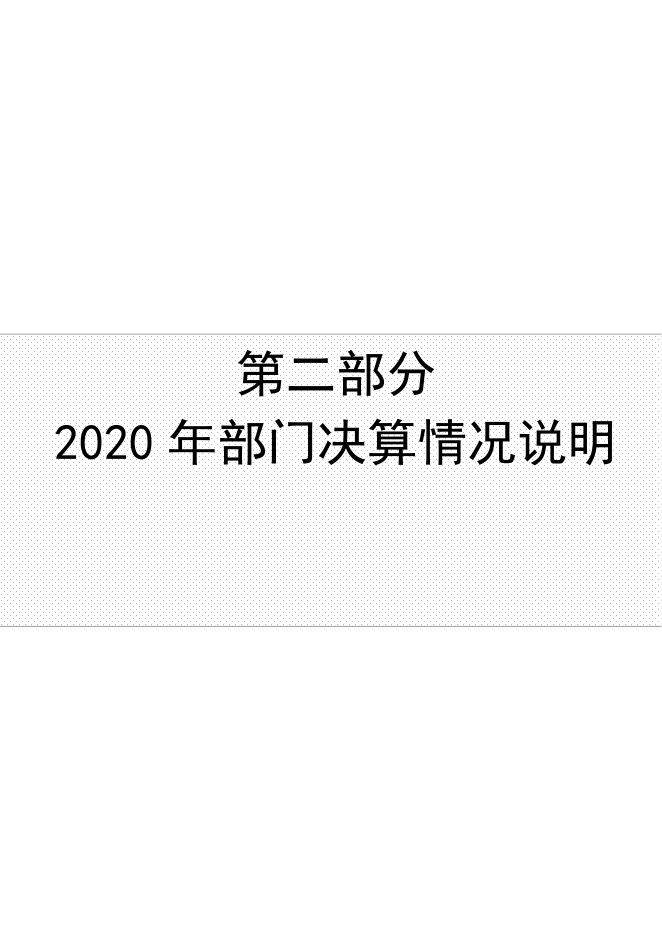 辛集市残疾人就业服务中心2020年度部门决算公开文本.pdf