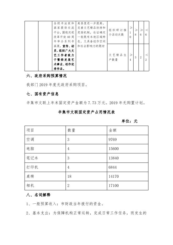 2019年部门预算公开情况说明.doc