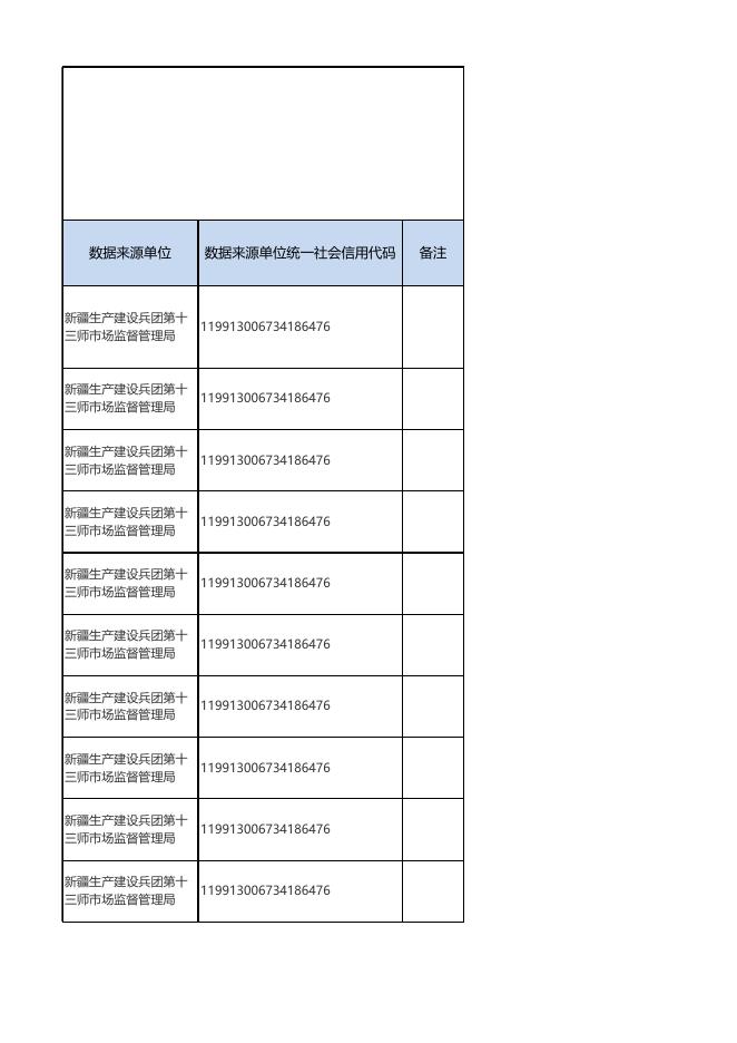 第十三师市场监督管理局《食品经营许可证》（行政许可事项公示）.xls